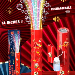 Popular Tower Bubble Maker Machine, Fun and Easy Bubble Blower for Kids & Parties