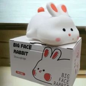 Silicon Night Lamp Rabbit | Lovely Rabbit Silicone Night Light | Rabbit Silicone Led Night Light | Rabbit Night Lamp Home Decor