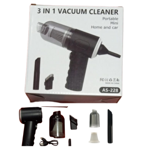 3-in-1 Multi-Function Vacuum Cleaner - Lightweight, Powerful Suction & Versatile Attachments