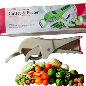 Multi-Function Vegetable and Fruit Cutter – Easy Slicing and Dicing