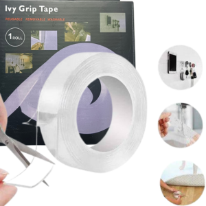 Ivy Grip Tape with Box – Multipurpose Double-Sided Tape for Strong Adhesion and Versatile Use