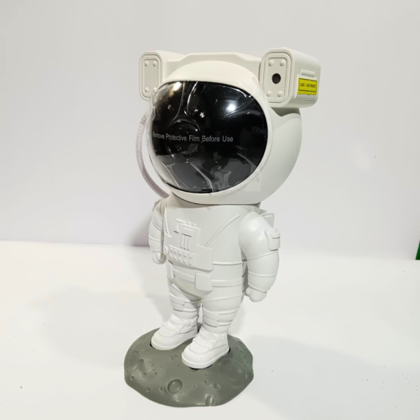 Astronaut Galaxy Projector Night Light – Starry Nebula Lamp with Remote Control & 360° Adjustable Projection - Image 2