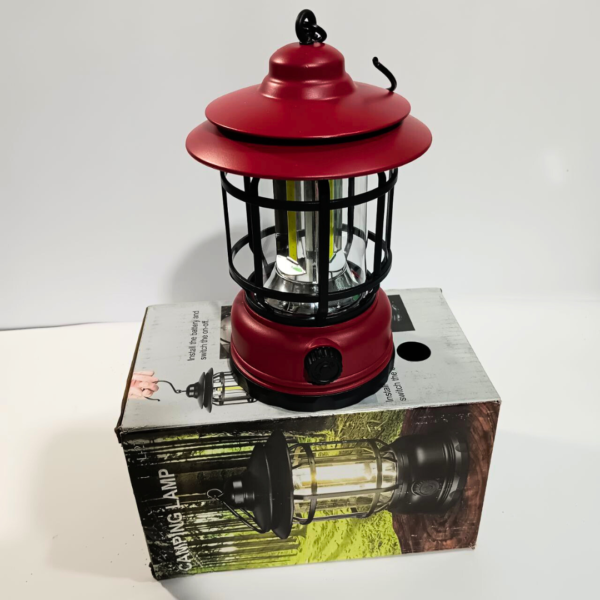 Electric Rechargeable Waterproof Camping Lamp – Portable LED Lantern for Outdoor Adventures - Image 4