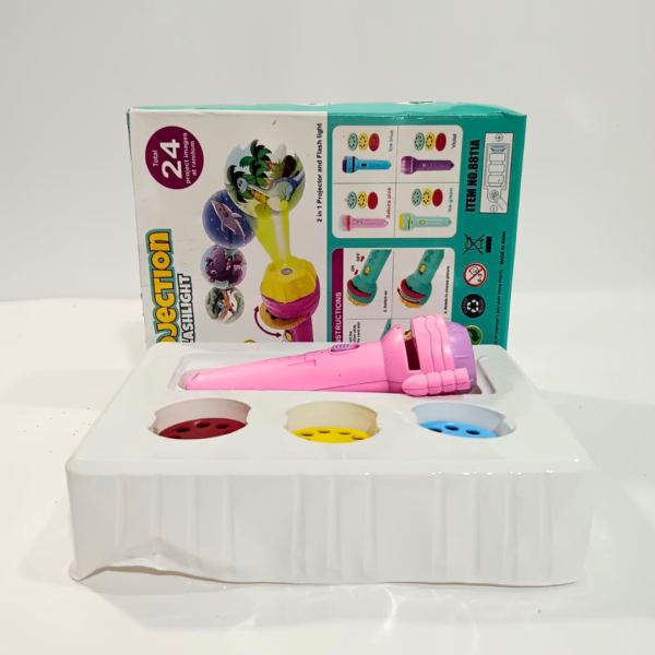 Kids Projection Light Toy – 3 Rings with Colorful Light Effects for Fun & Imagination - Image 2