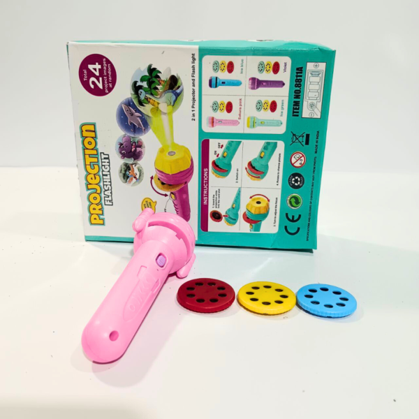 Kids Projection Light Toy – 3 Rings with Colorful Light Effects for Fun & Imagination - Image 3