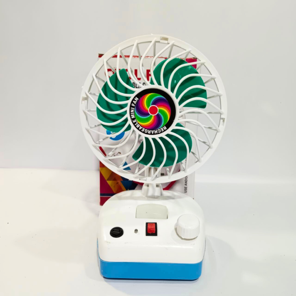 Rechargeable Cool Breeze Fan – Portable & Powerful Cooling - Image 4