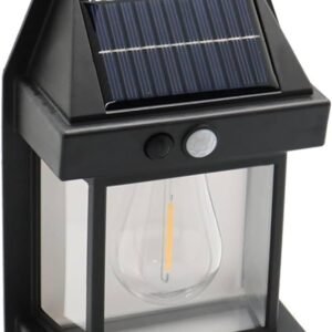 Solar-Powered Interactive Wall Lamp – Eco-Friendly Outdoor Lighting