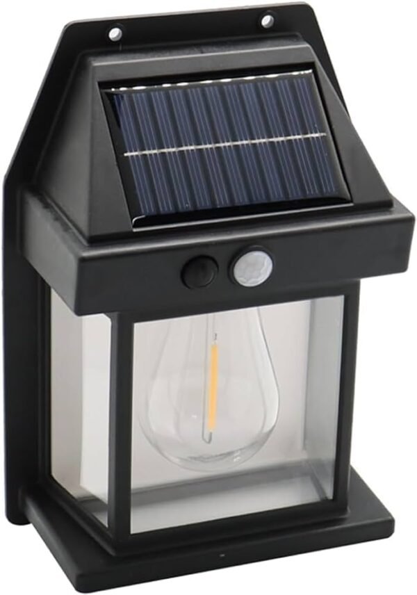 Solar-Powered Interactive Wall Lamp – Eco-Friendly Outdoor Lighting