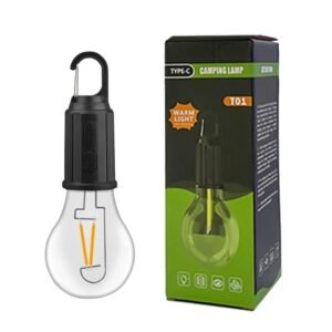 Rechargeable Camping Light with Three-Level Brightness, Easy to Carry, Hanging Waterproof Lamp